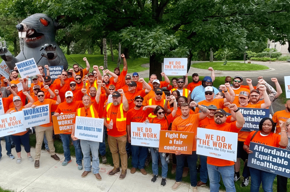 Minneapolis Parks Workers Announce “Red, White and Strike!' Action