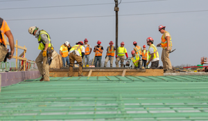 Union construction workers